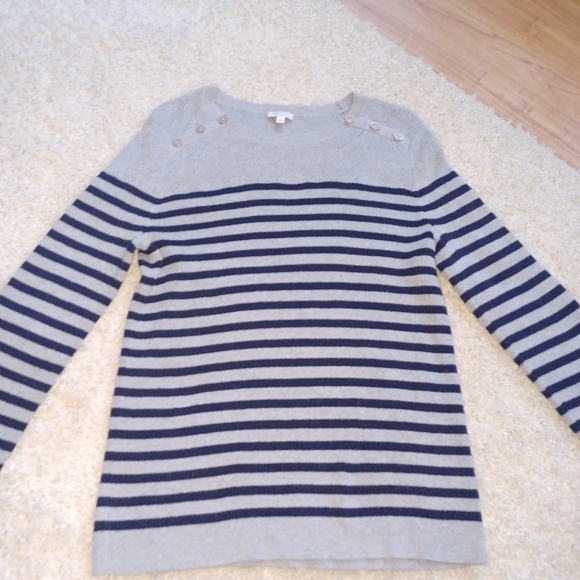 Talbots Woman Sweater size M Gray - Picture 4 of 8